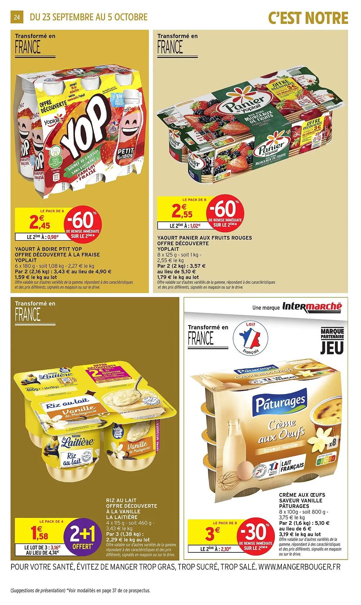 Catalogue Intermarché du 23 septembre au 5 octobre 2025 - Catalogue page 24