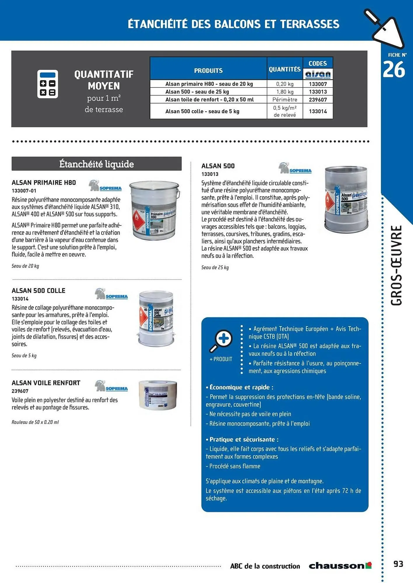 Catalogue Chausson Matériaux du 2 mai au 31 décembre 2025 - Catalogue page 95