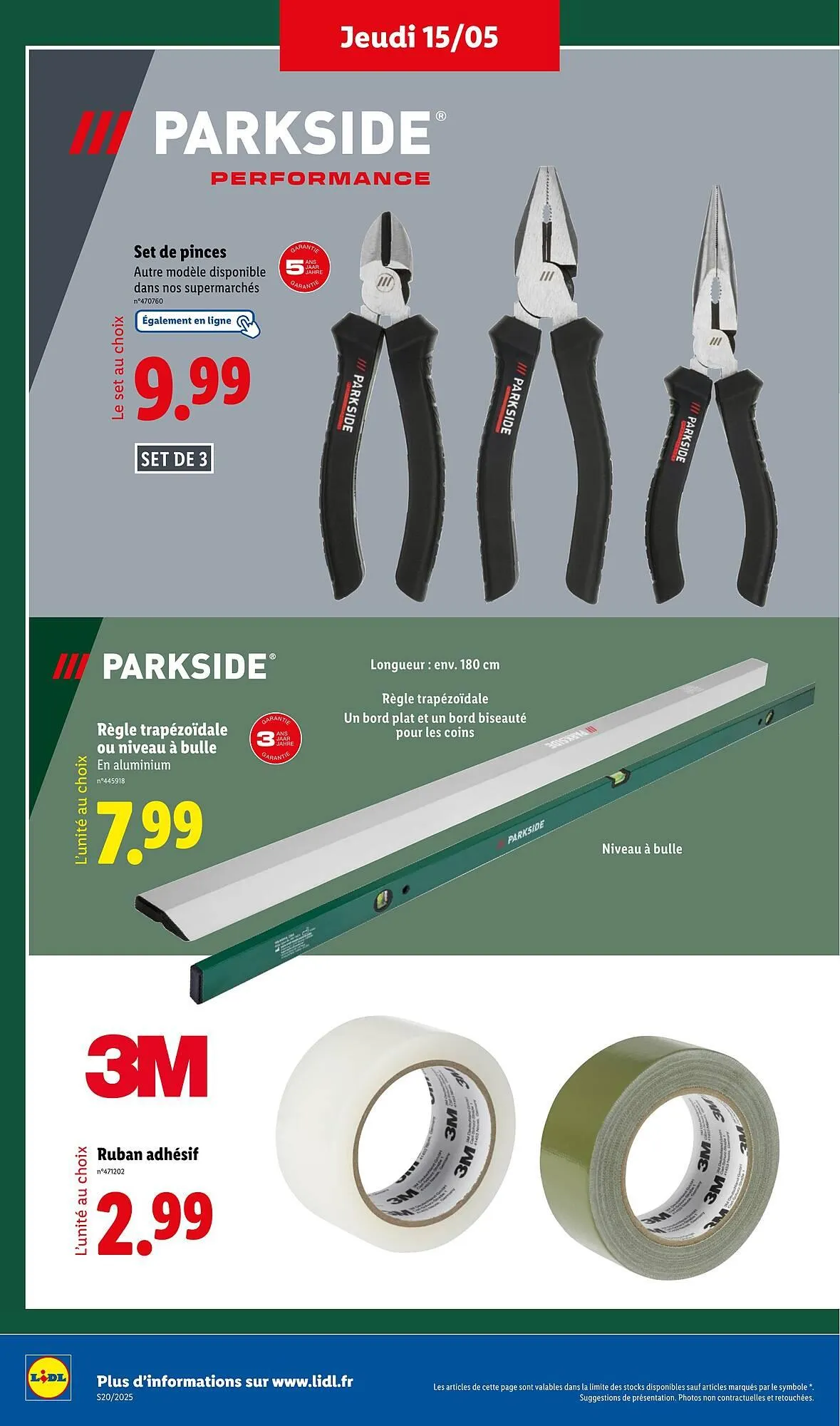 Catalogue Lidl du 15 mai au 21 mai 2025 - Catalogue page 38