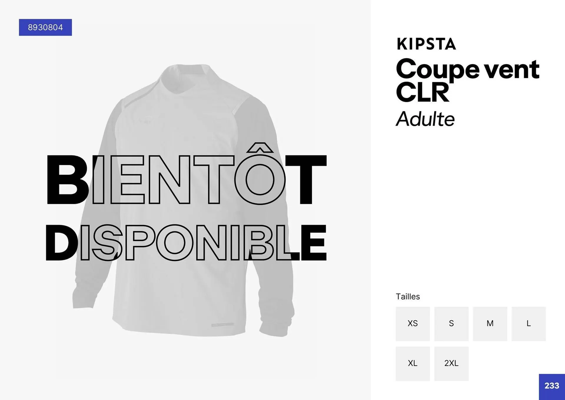 Catalogue Decathlon du 2 avril au 31 décembre 2026 - Catalogue page 233