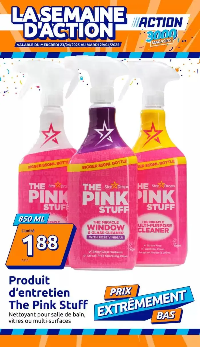 La semaine d'Action du 23 avril au 29 avril 2025 - Catalogue page 1