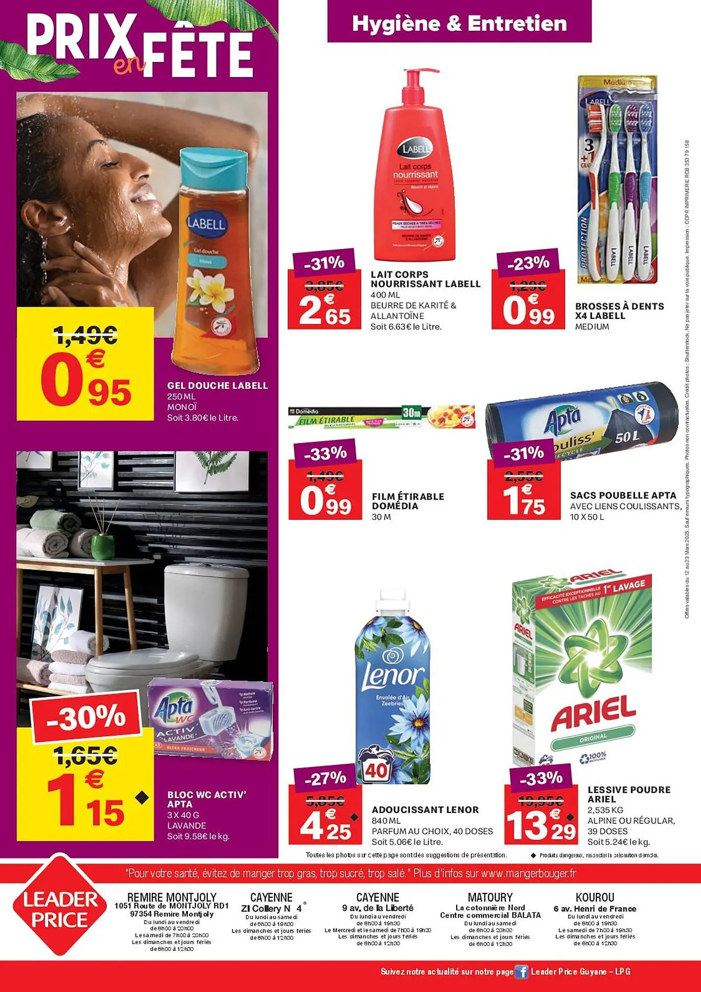 Catalogue Leader Price du 12 mars au 23 mars 2025 - Catalogue page 8