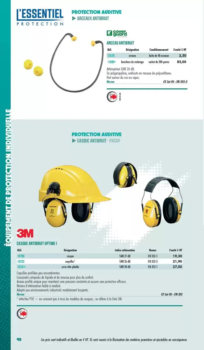 Essentiel Protection 2025 tarifé du 3 mars au 31 décembre 2025 - Catalogue page 50
