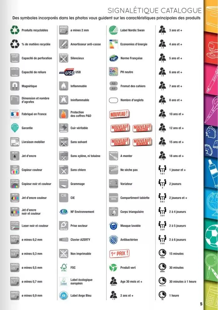 Écoles et loisirs 2025 du 1 janvier au 31 décembre 2025 - Catalogue page 5