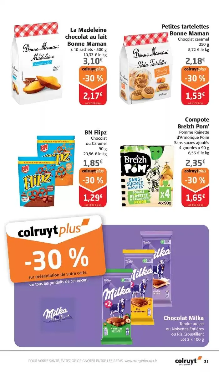 Prix - qualitè du 31 mars au 6 avril 2025 - Catalogue page 21