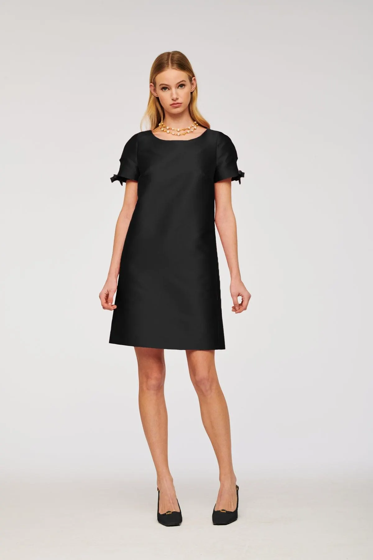 Robe cocktail en taffetas