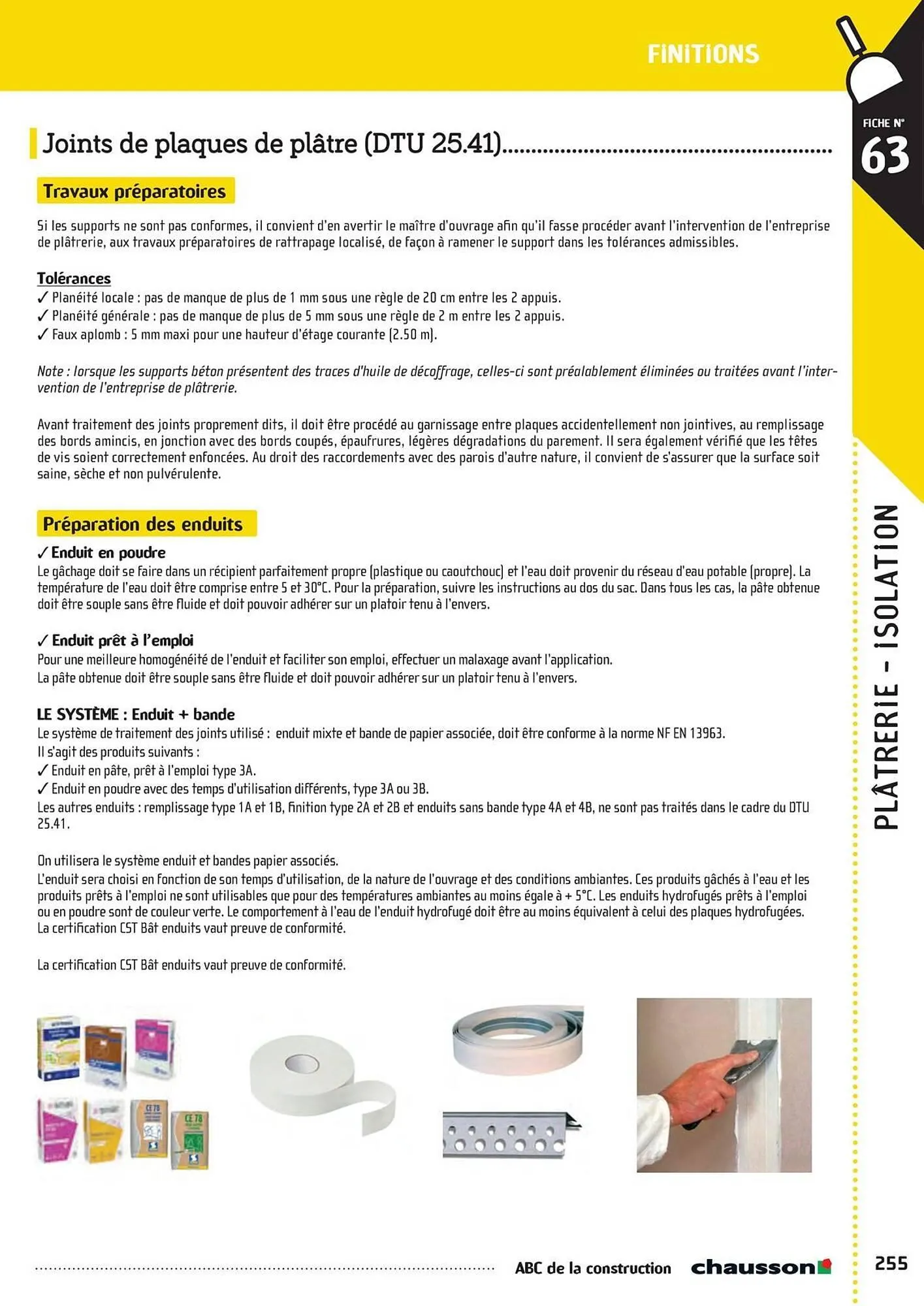 Catalogue Chausson Matériaux du 2 mai au 31 décembre 2025 - Catalogue page 257