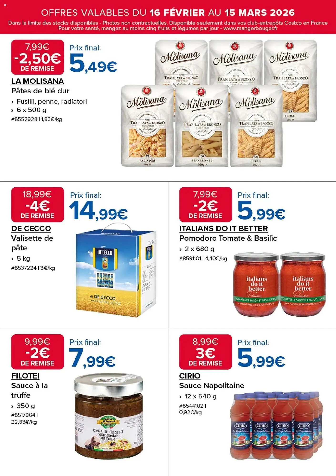 Catalogue Costco du 16 février au 15 mars 2026 - Catalogue page 5
