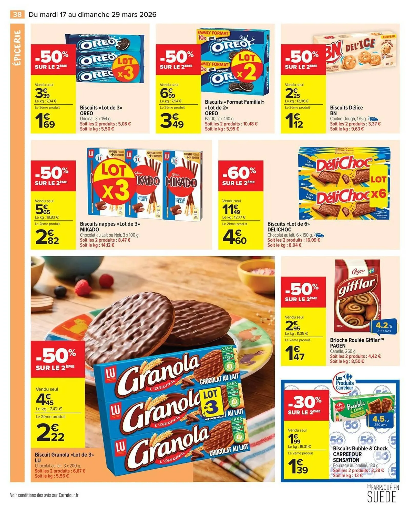 Catalogue Carrefour Market du 17 mars au 29 mars 2026 - Catalogue page 40