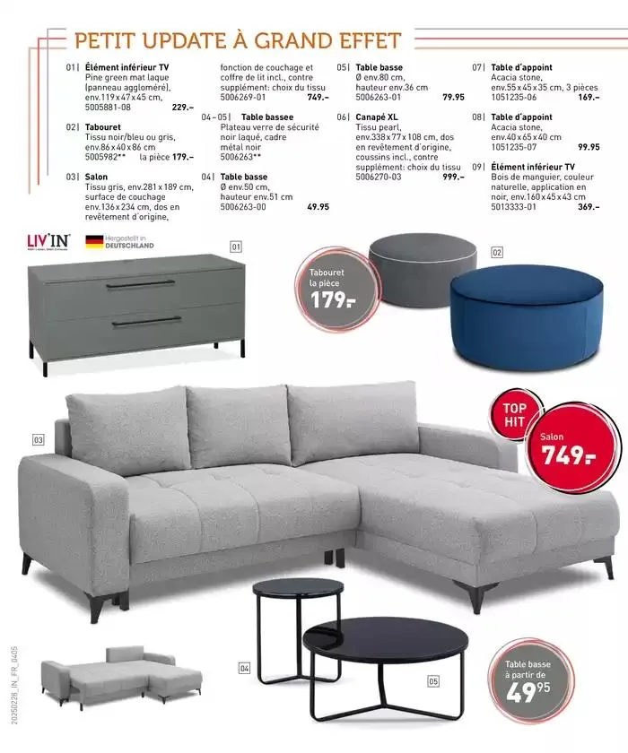 LE PRINTEMPS EST À NOS PORTES ! du 28 février au 16 mars 2025 - Catalogue page 4