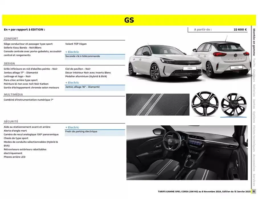 Opel Corsa du 17 janvier au 17 janvier 2026 - Catalogue page 5