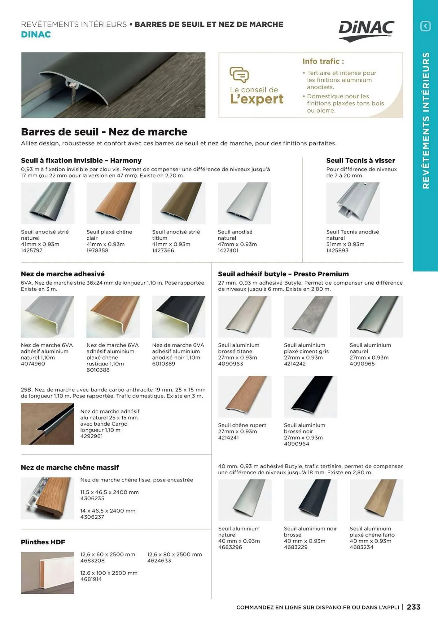 Catalogue Dispano du 8 avril au 31 décembre 2026 - Catalogue page 233