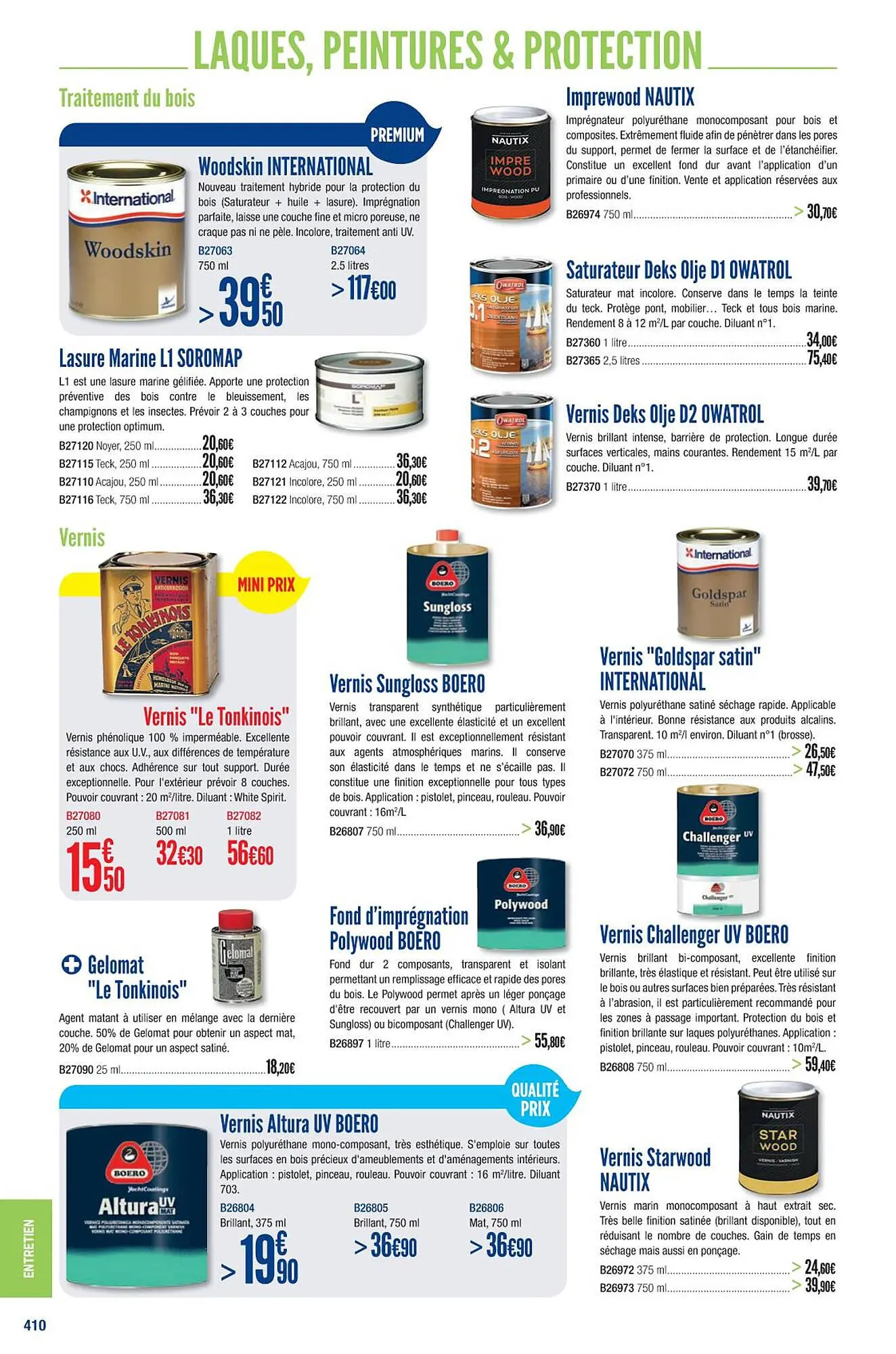 Catalogue Accastillage Diffusion du 1 mars au 31 décembre 2023 - Catalogue page 412