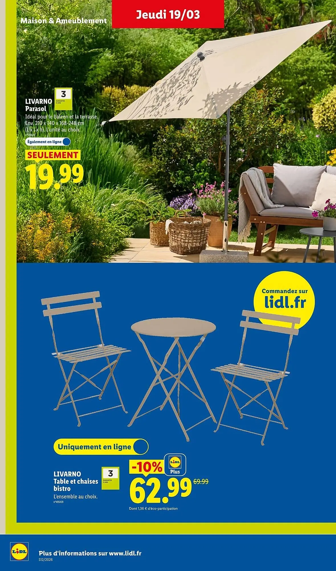 Catalogue Lidl du 19 mars au 25 mars 2026 - Catalogue page 14