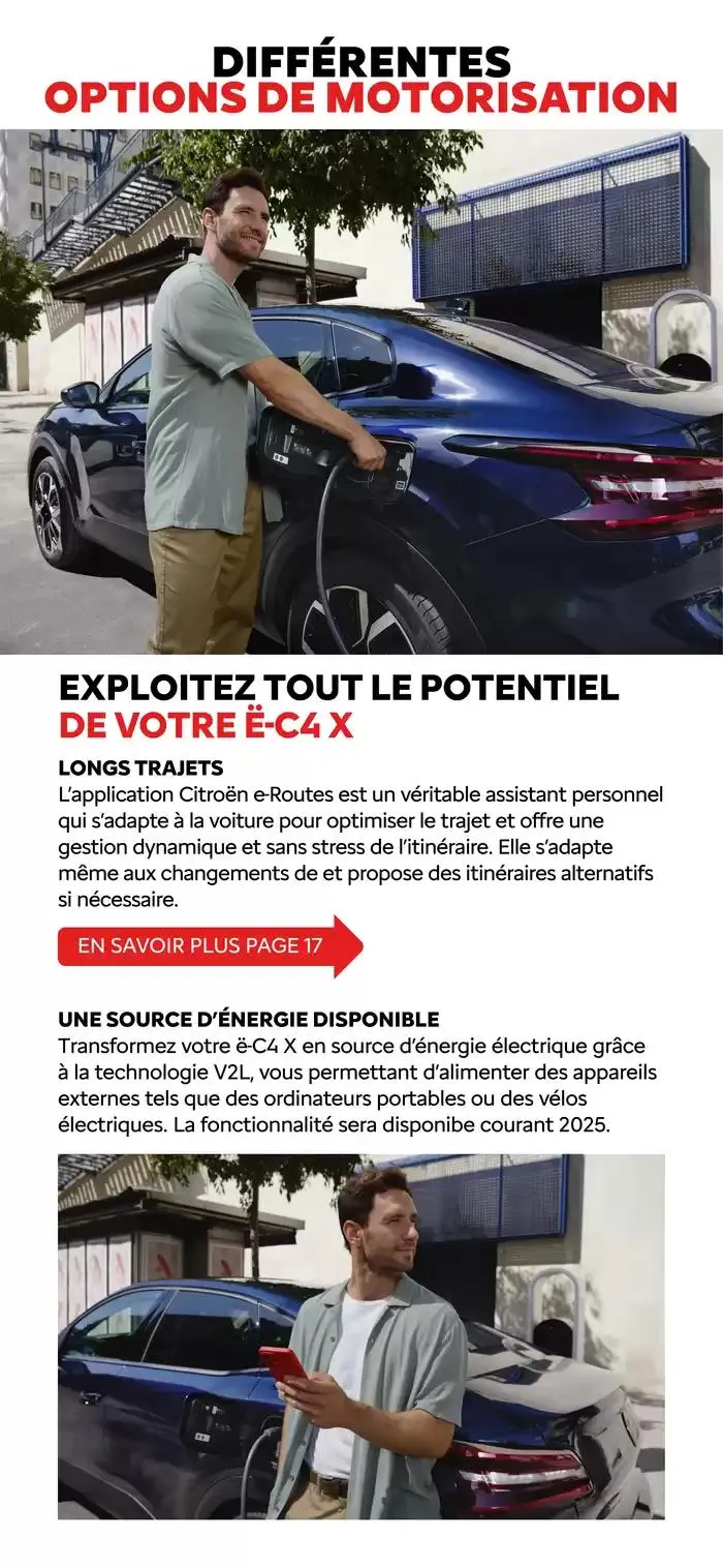 Citroën Nouvelle ë-C4 X Electrique C-BOOK du 15 janvier au 15 janvier 2026 - Catalogue page 10