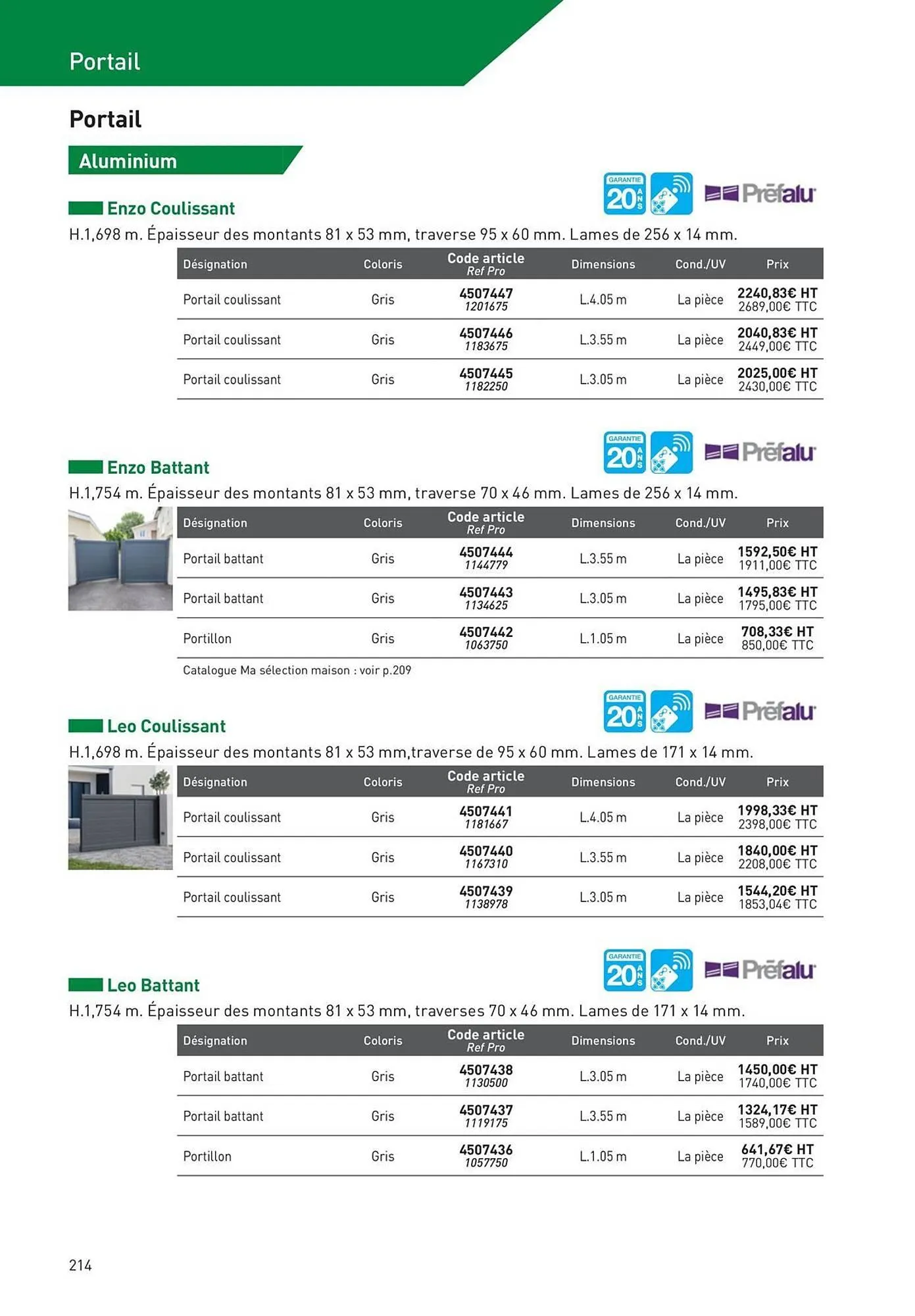Catalogue Point P du 19 août au 1 janvier 2026 - Catalogue page 214