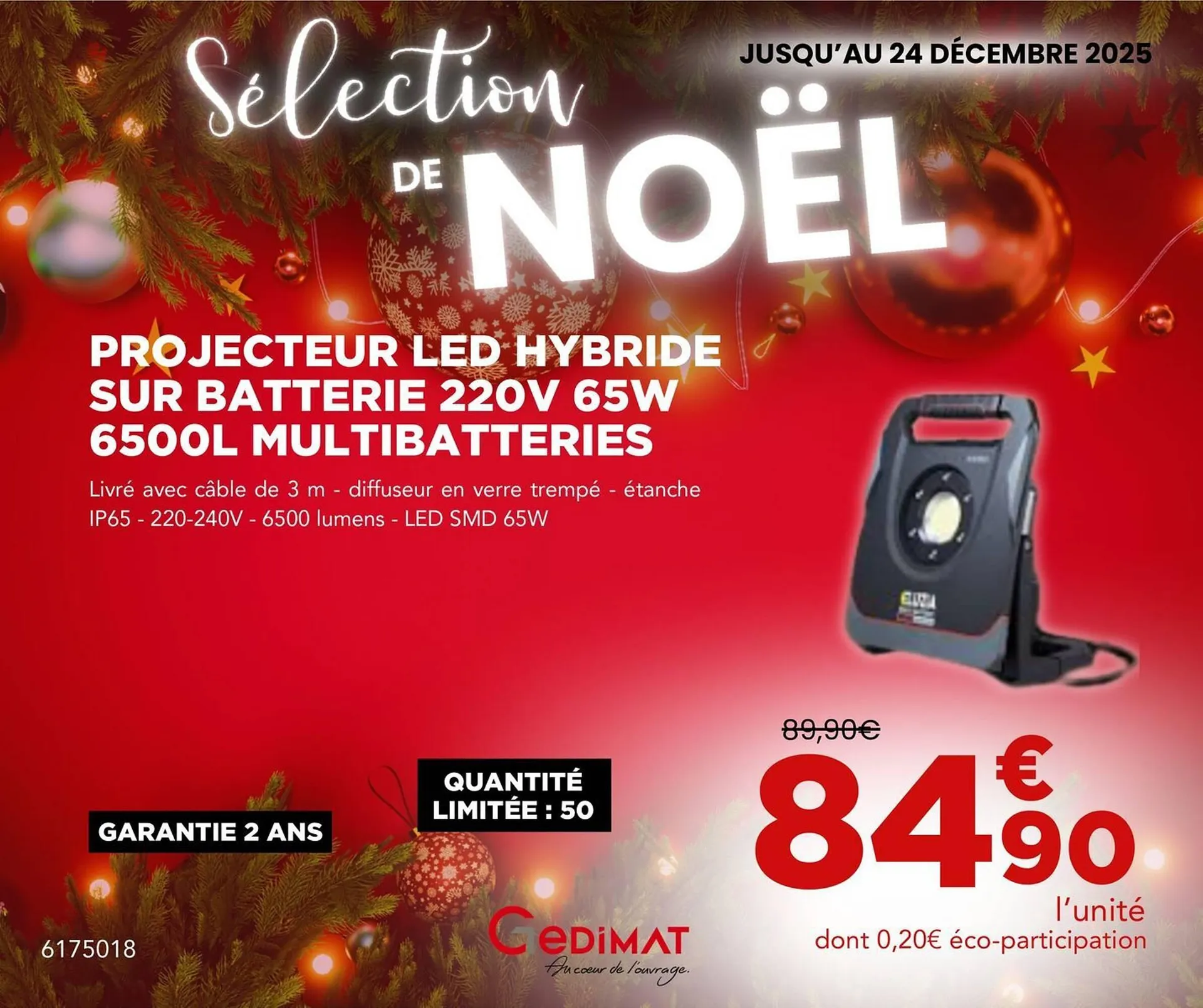 Catalogue Gedimat du 3 décembre au 24 décembre 2025 - Catalogue page 24