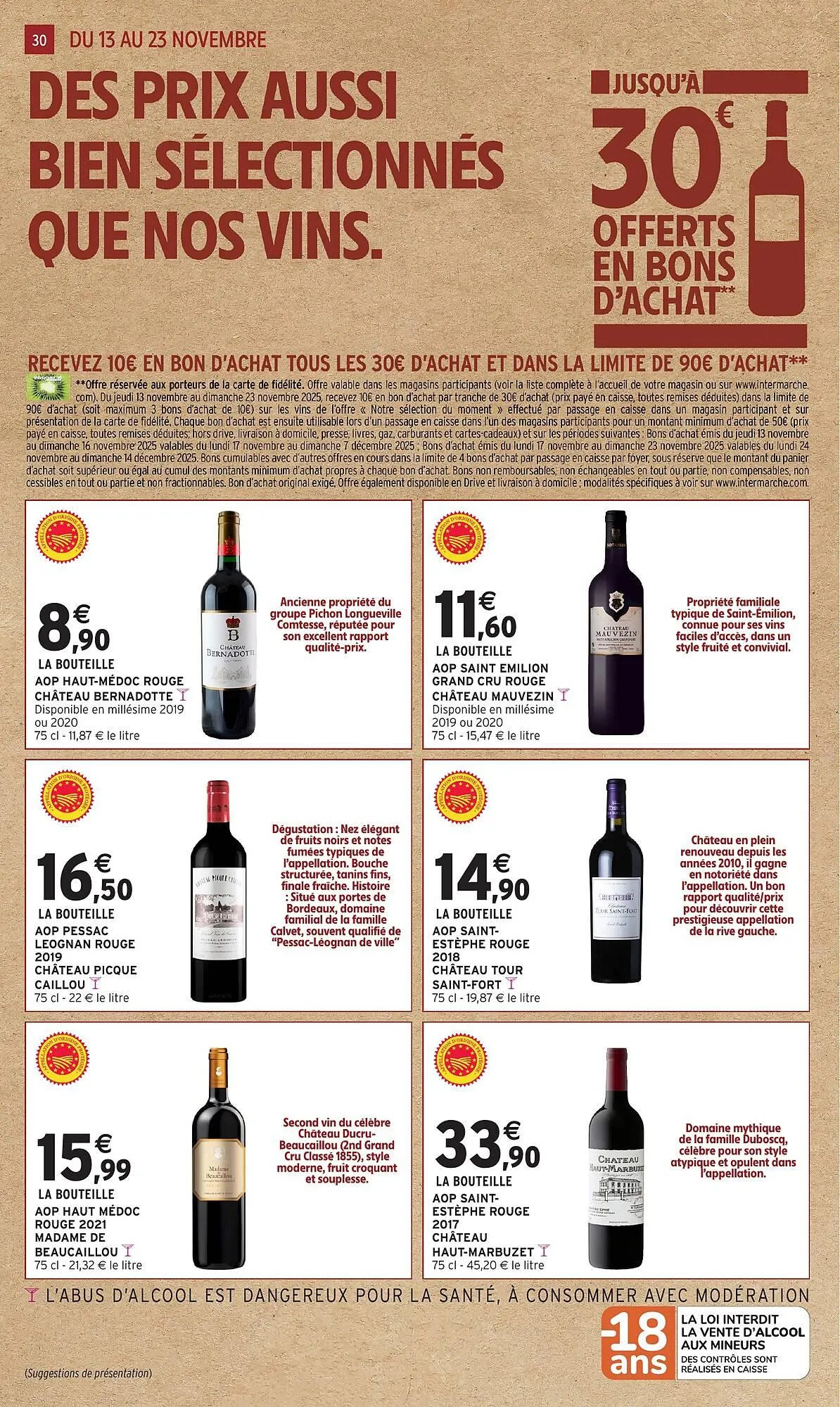 Catalogue Intermarché du 13 novembre au 23 novembre 2025 - Catalogue page 30
