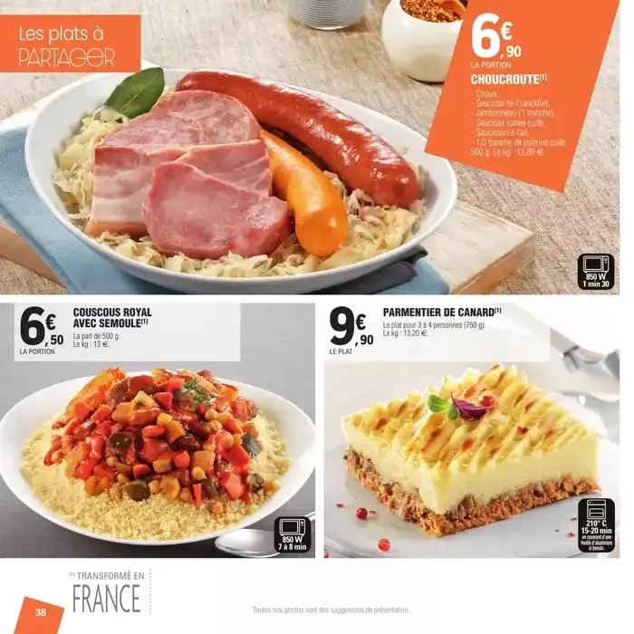 CARTE TRAITEUR PERMANENTE - MIXTE du 27 mars au 24 novembre 2025 - Catalogue page 38