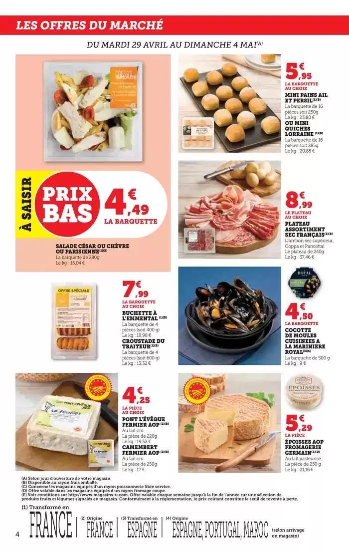 Catalogue U Express du 29 avril au 11 mai 2025 - Catalogue page 4