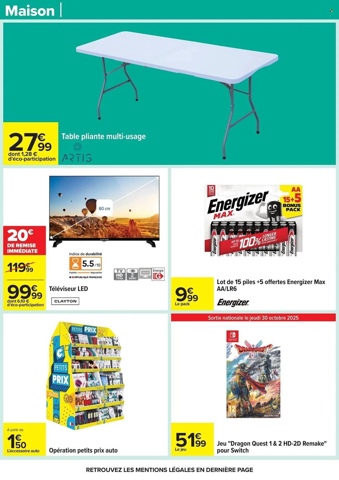 Catalogue Carrefour du 28 octobre au 10 novembre 2025 - Catalogue page 59