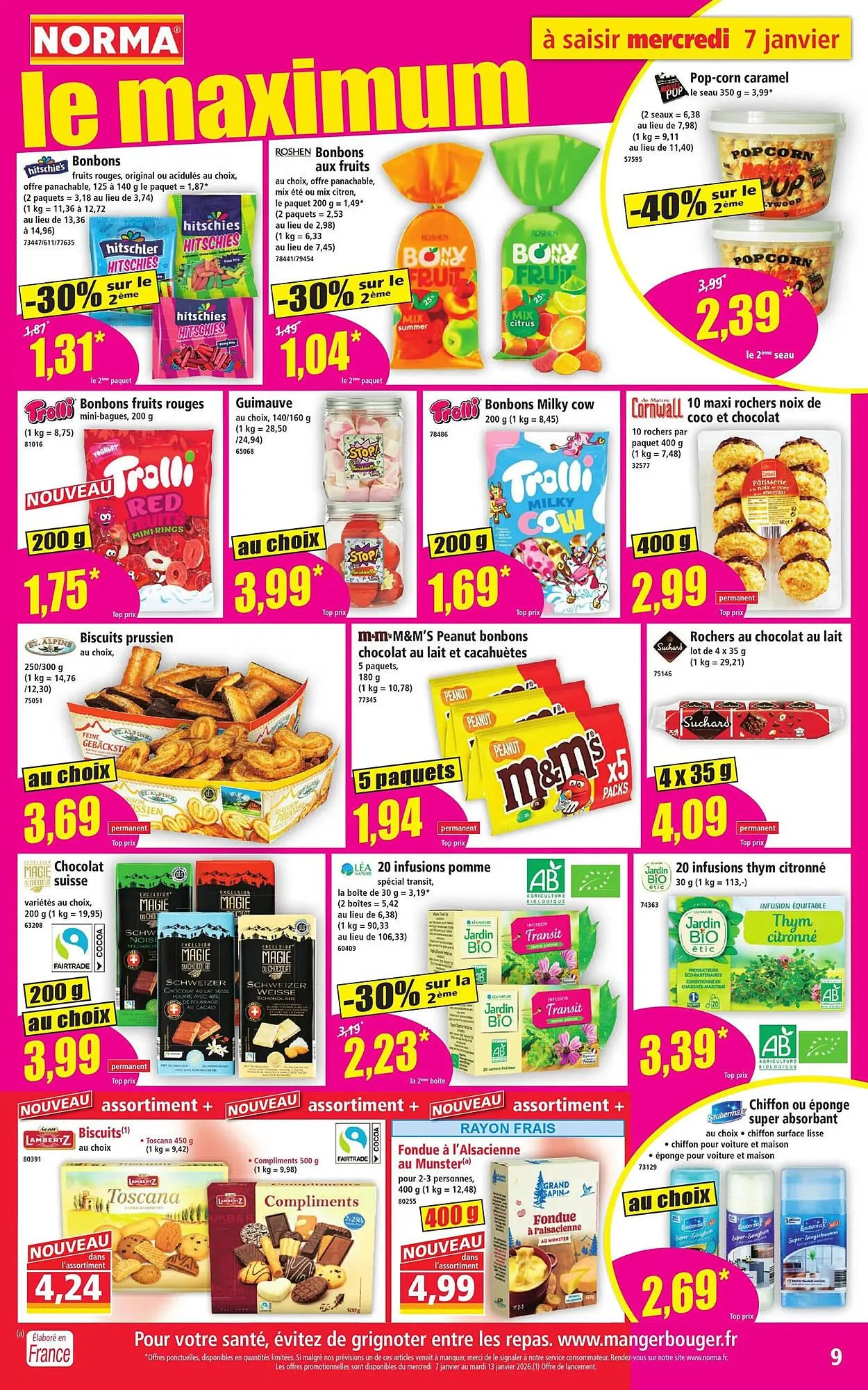 Catalogue Norma du 7 janvier au 13 janvier 2026 - Catalogue page 9