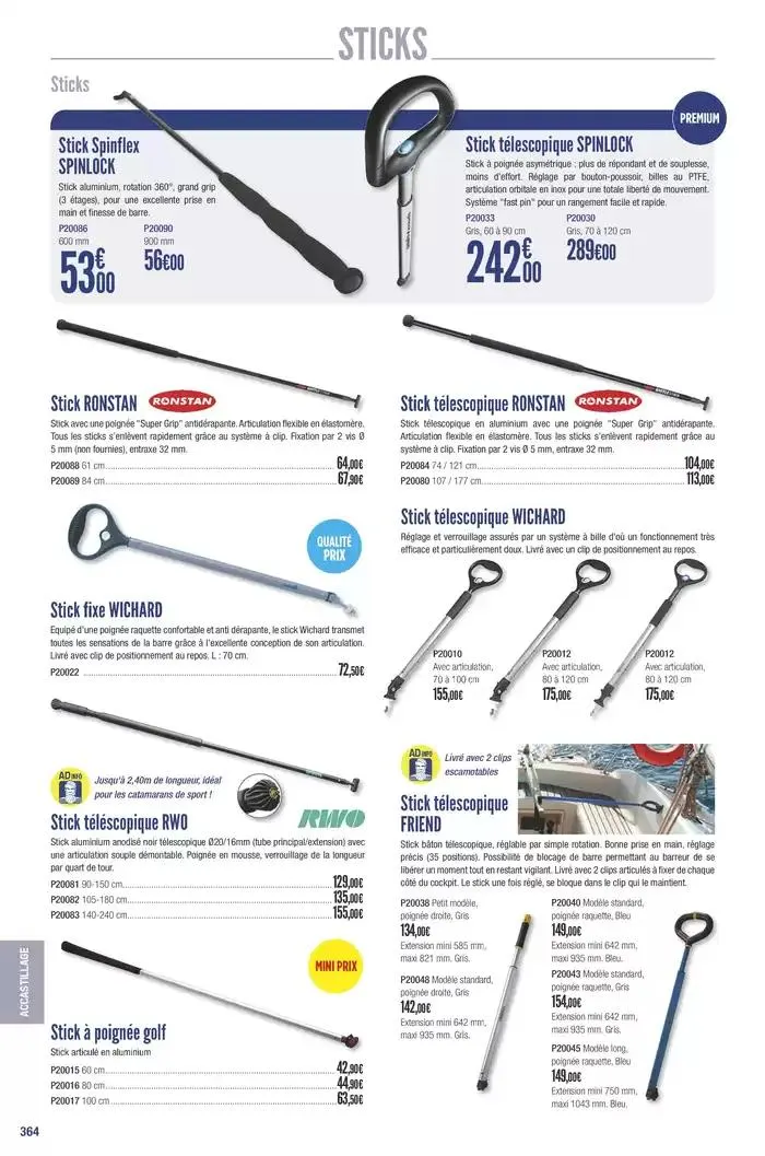 Catalogue Accastillage Diffusion 2025 du 1 janvier au 31 décembre 2025 - Catalogue page 366