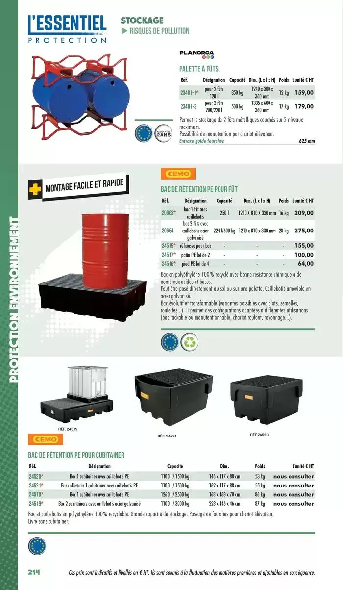 Essentiel Protection 2025 tarifé du 3 mars au 31 décembre 2025 - Catalogue page 216