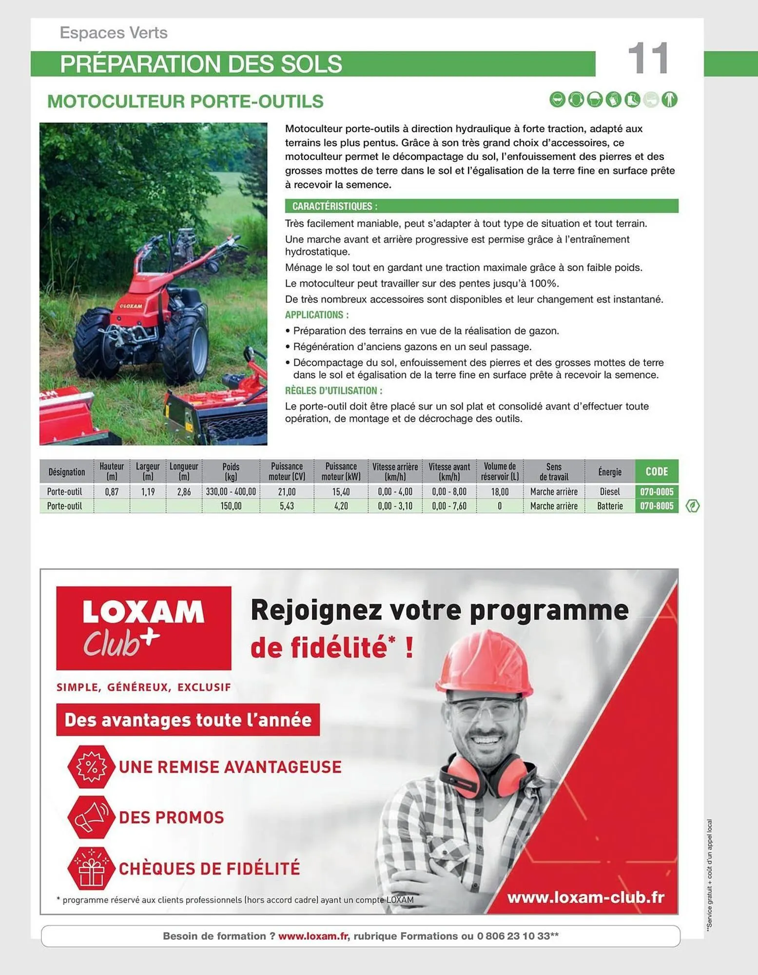 Catalogue Loxam du 17 avril au 31 décembre 2026 - Catalogue page 11