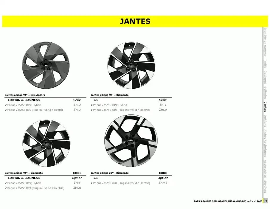 Opel Nouveau Grandland du 12 mai au 12 mai 2026 - Catalogue page 12