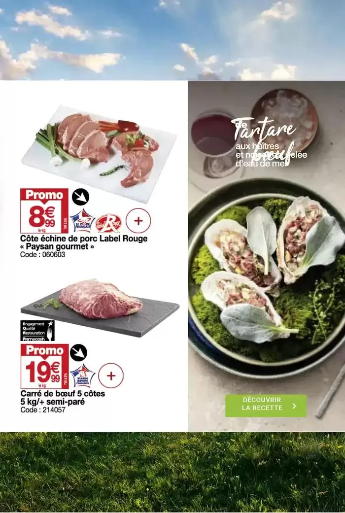 Menus de printemps du 20 mars au 12 avril 2025 - Catalogue page 19