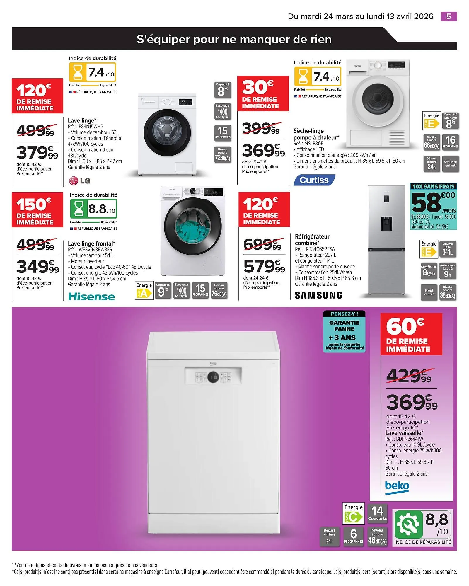 Catalogue Carrefour du 24 mars au 13 avril 2026 - Catalogue page 5
