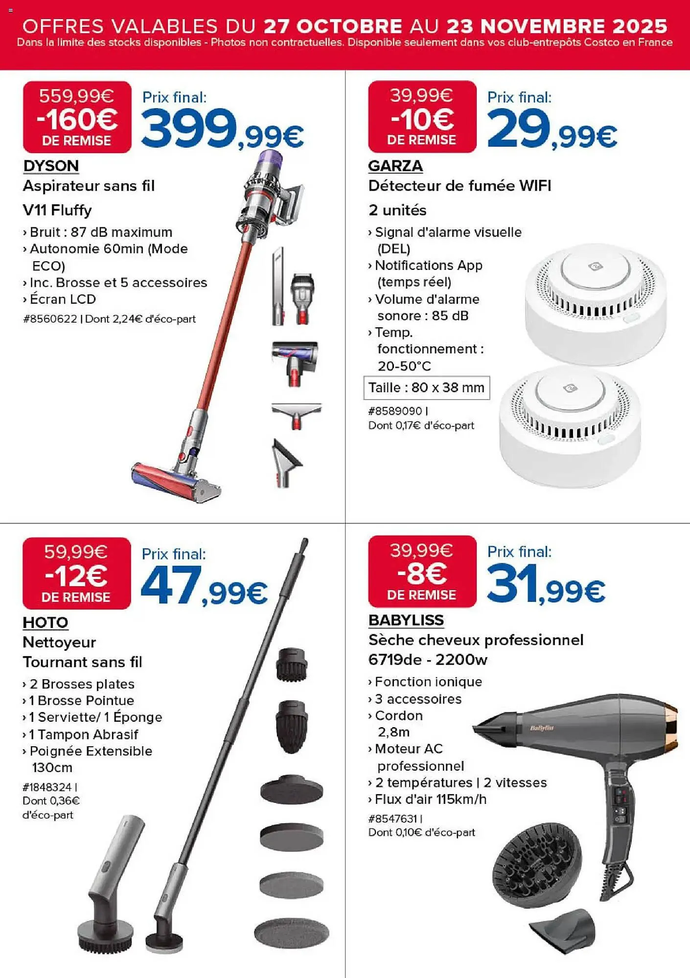 Catalogue Costco du 27 octobre au 23 novembre 2025 - Catalogue page 10