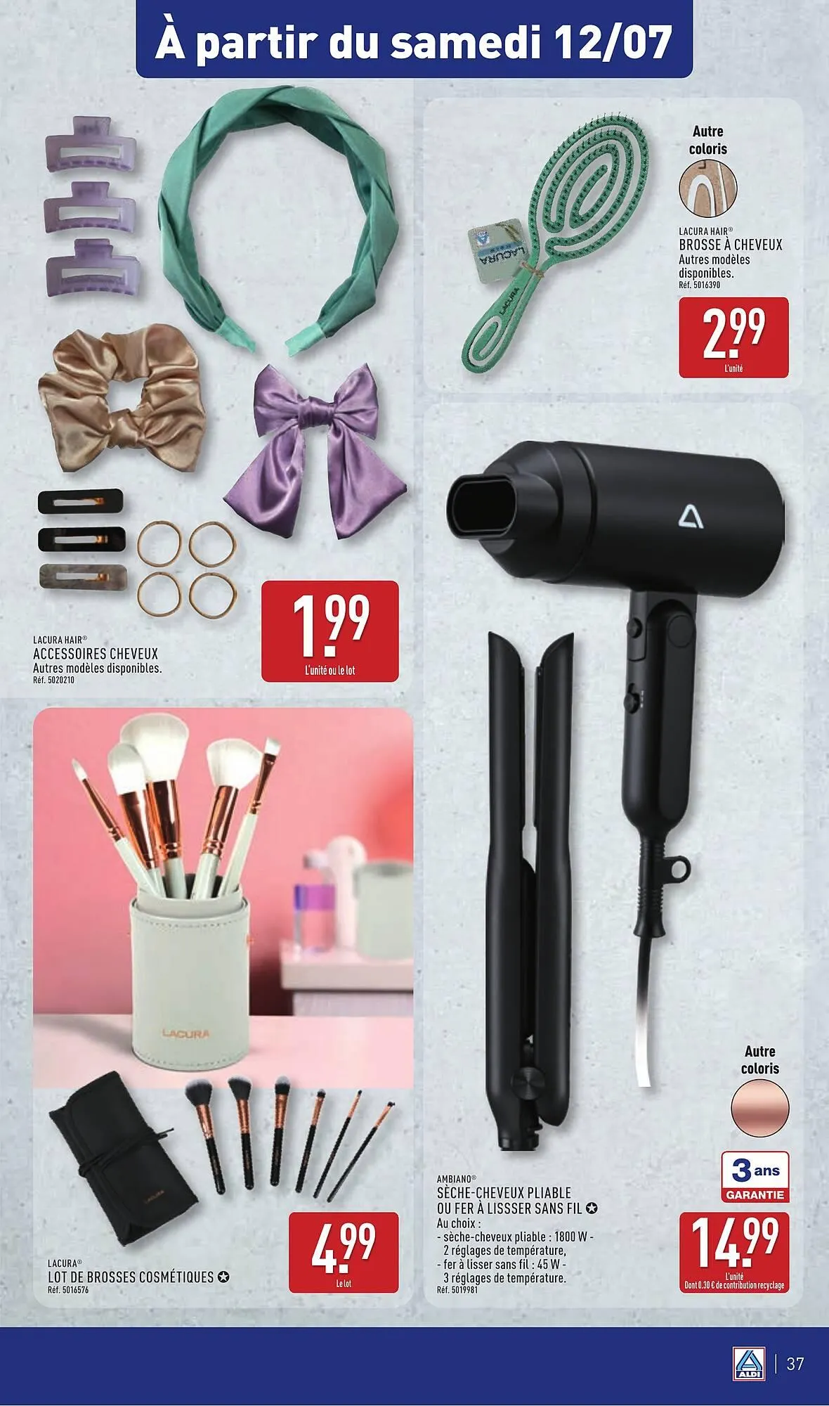 Catalogue ALDI du 8 juillet au 14 juillet 2025 - Catalogue page 39