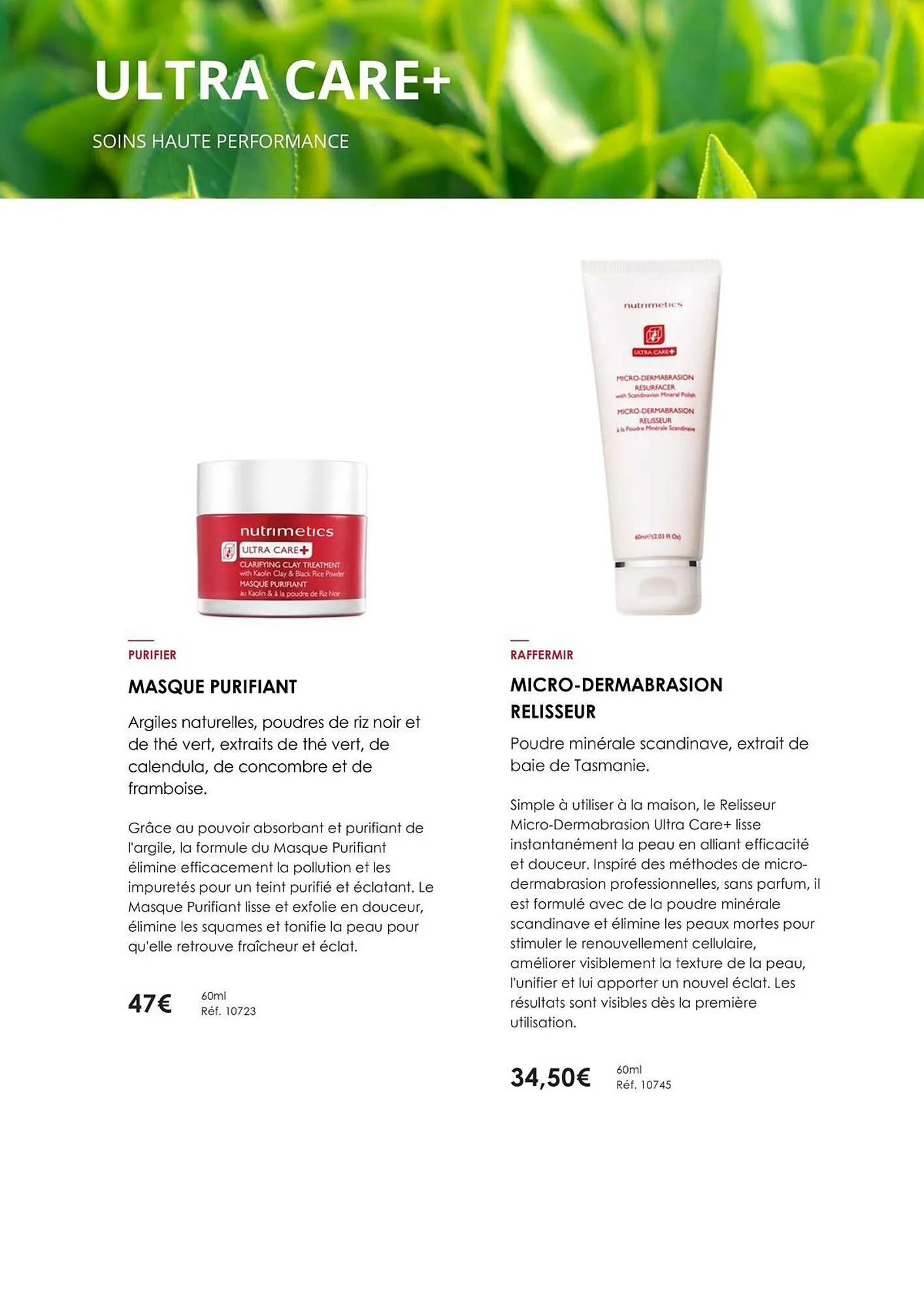 Catalogue Nutrimetics du 6 janvier au 31 décembre 2025 - Catalogue page 19