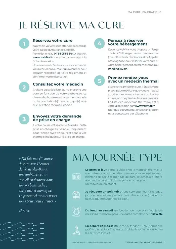 Brochure établissement Vernet-les-Bains 2025 du 7 avril au 15 novembre 2025 - Catalogue page 9