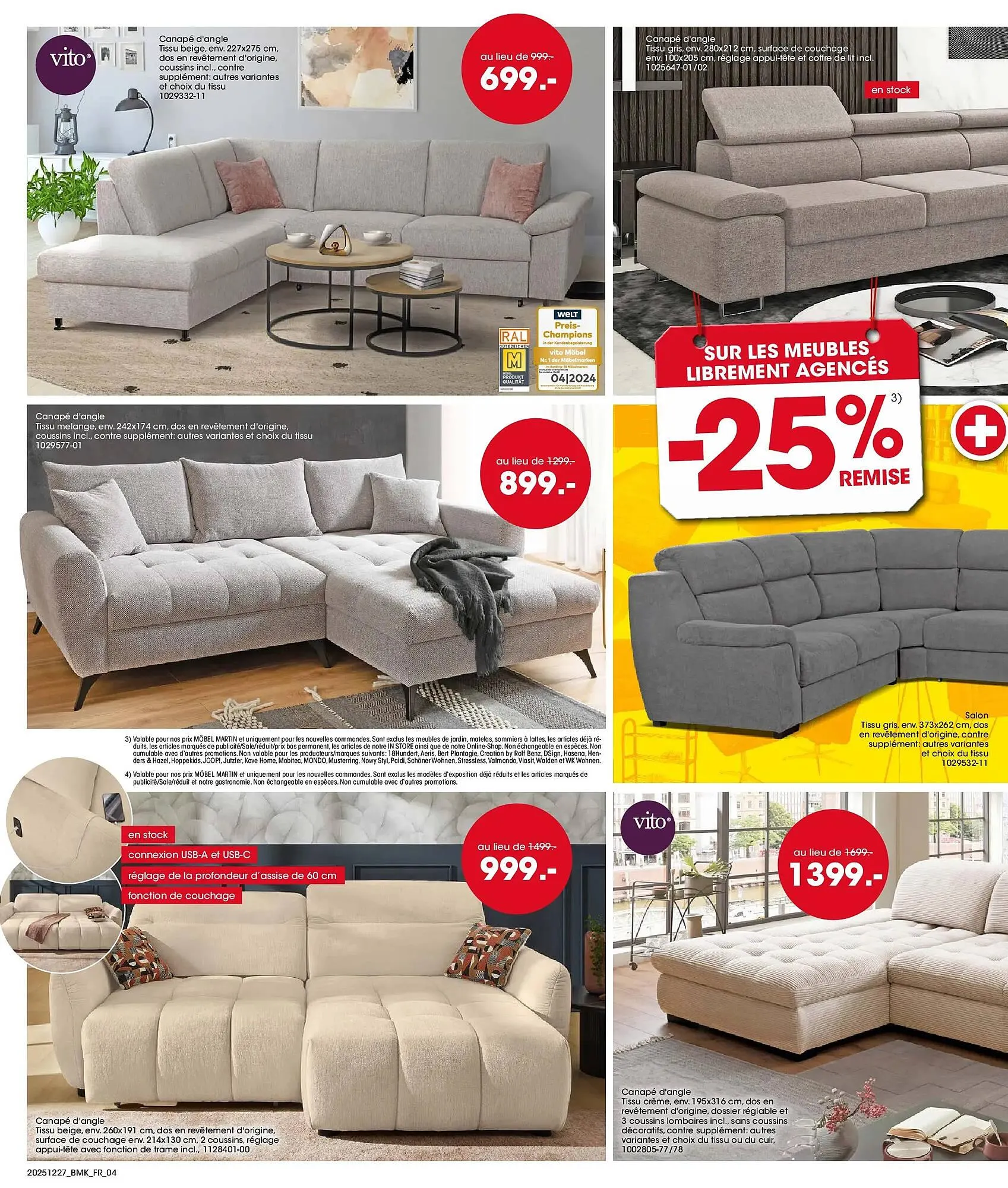 Catalogue Möbel Martin du 27 décembre au 4 janvier 2026 - Catalogue page 4
