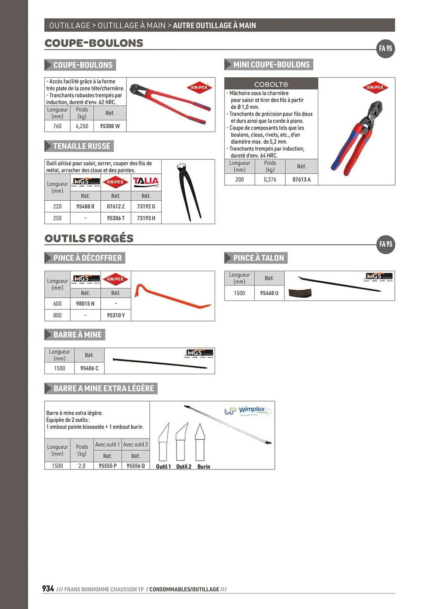 Catalogue Chausson Matériaux du 24 septembre au 31 décembre 2025 - Catalogue page 934