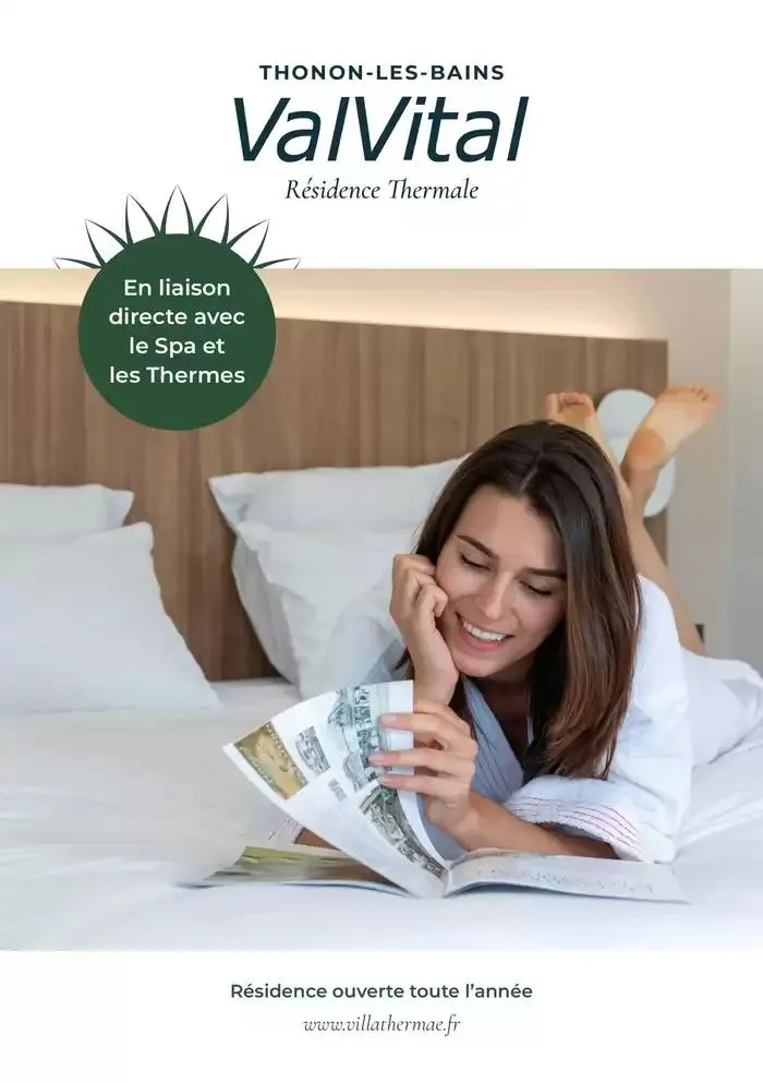 ValVital Brochure résidence 2025 du 7 mars au 31 décembre 2025 - Catalogue page 1