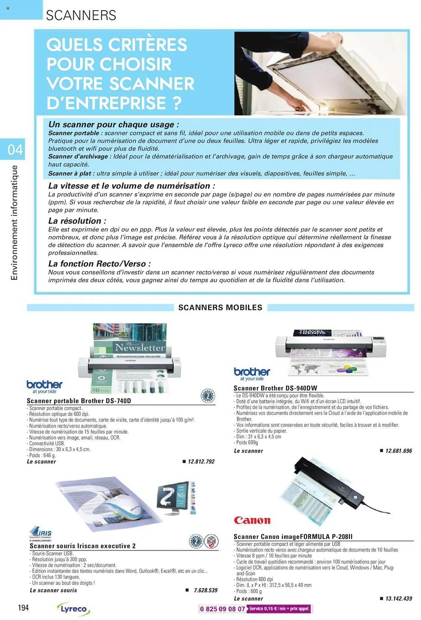 Catalogue Lyreco du 15 mai au 31 décembre 2023 - Catalogue page 194