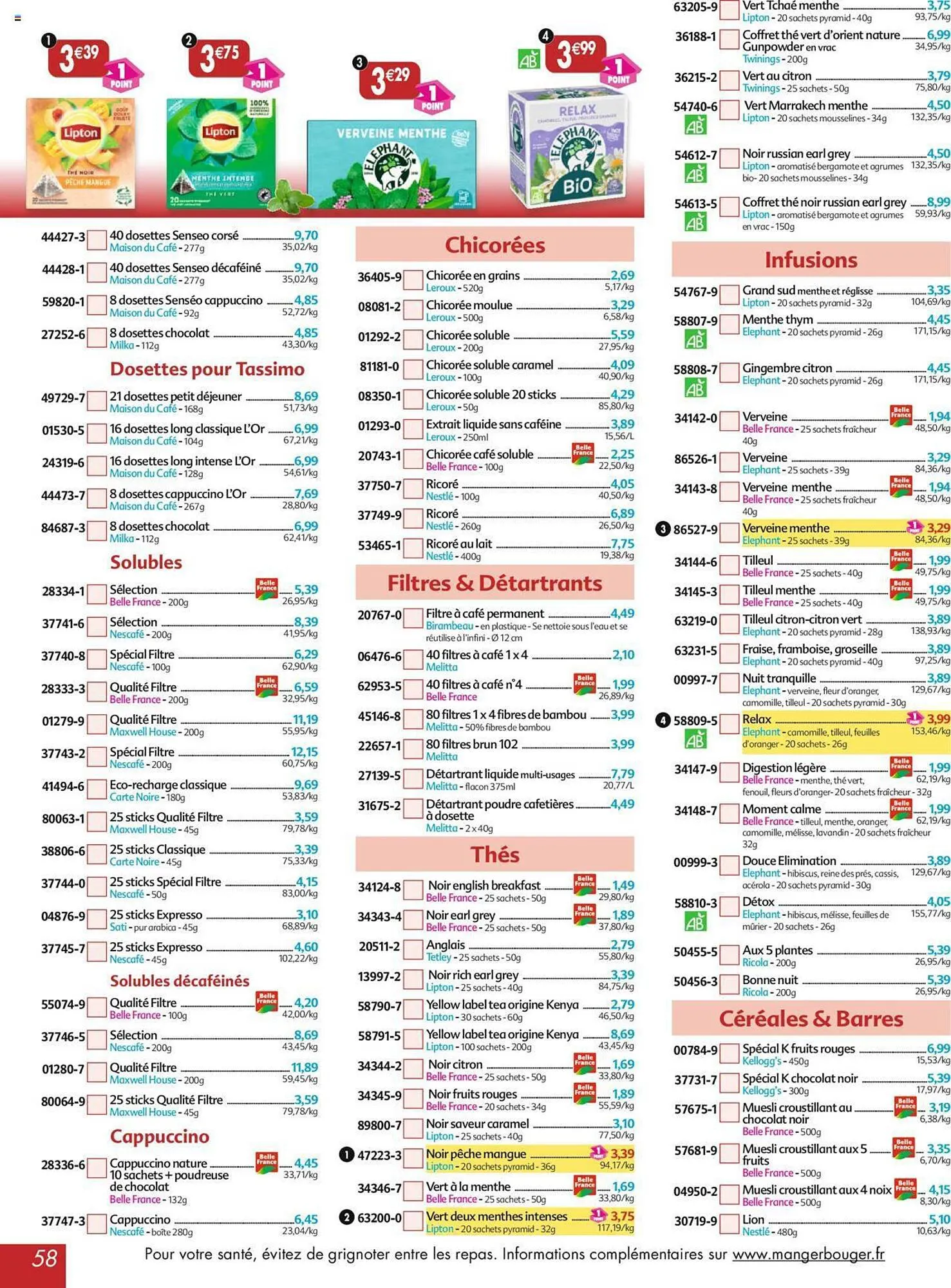 Catalogue Maximo du 19 janvier au 25 février 2024 - Catalogue page 58