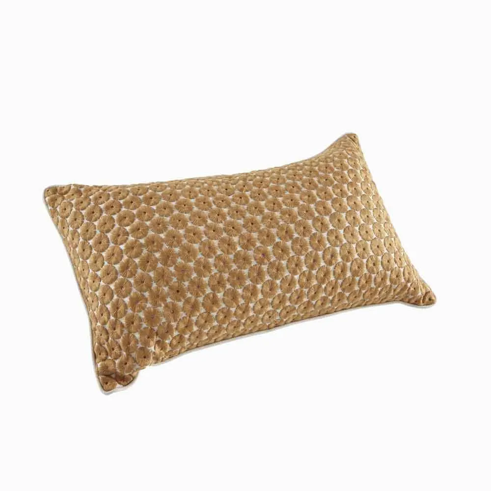 Sunflower Coussin broderie doree