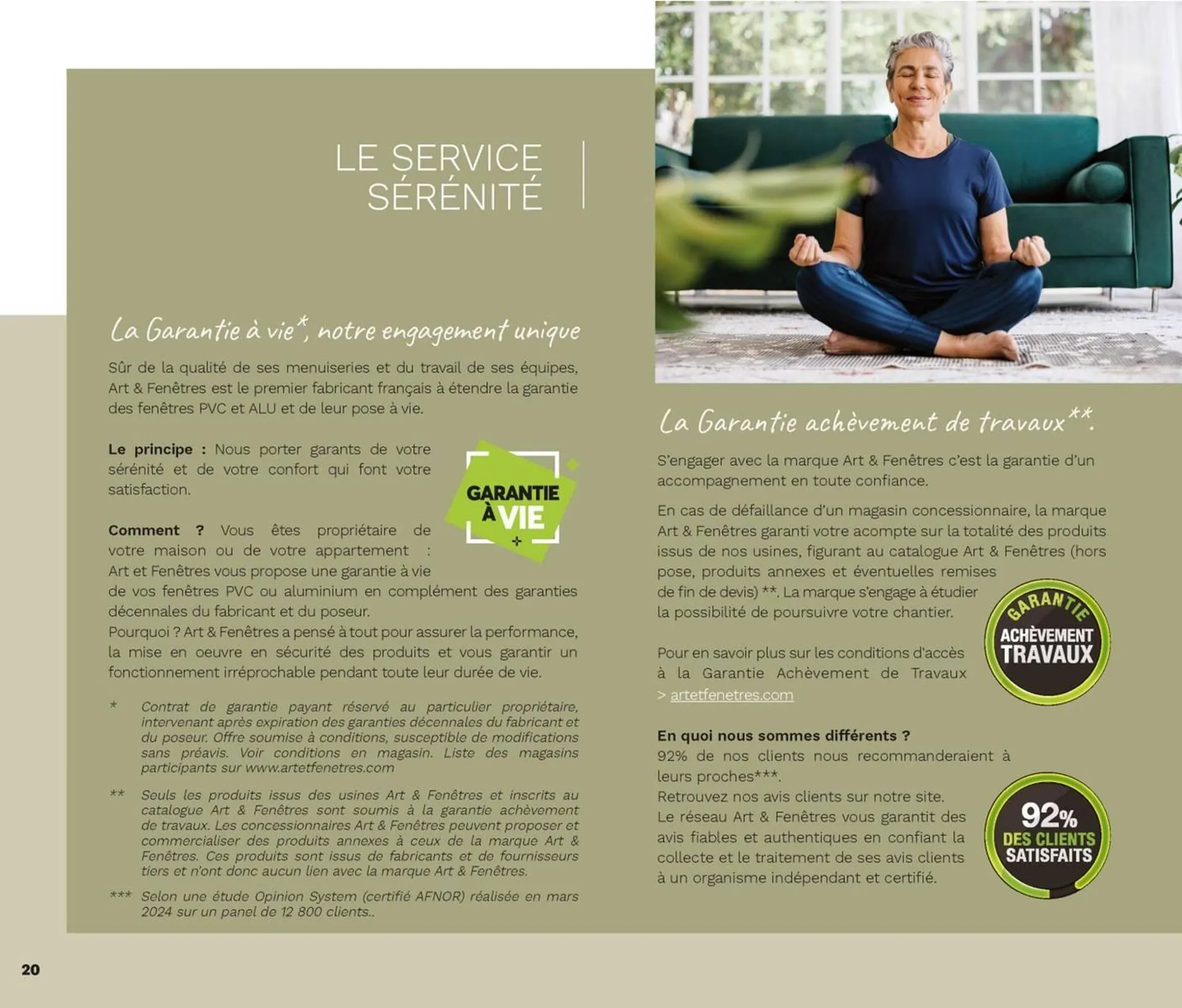 Catalogue Art & Fenêtres du 23 août au 31 décembre 2025 - Catalogue page 20