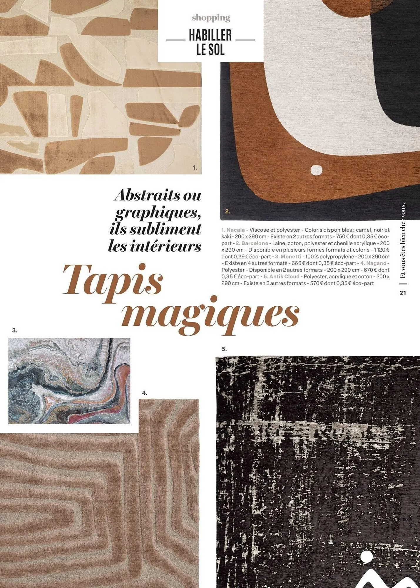 Catalogue monsieur meuble du 16 septembre au 31 mai 2026 - Catalogue page 21