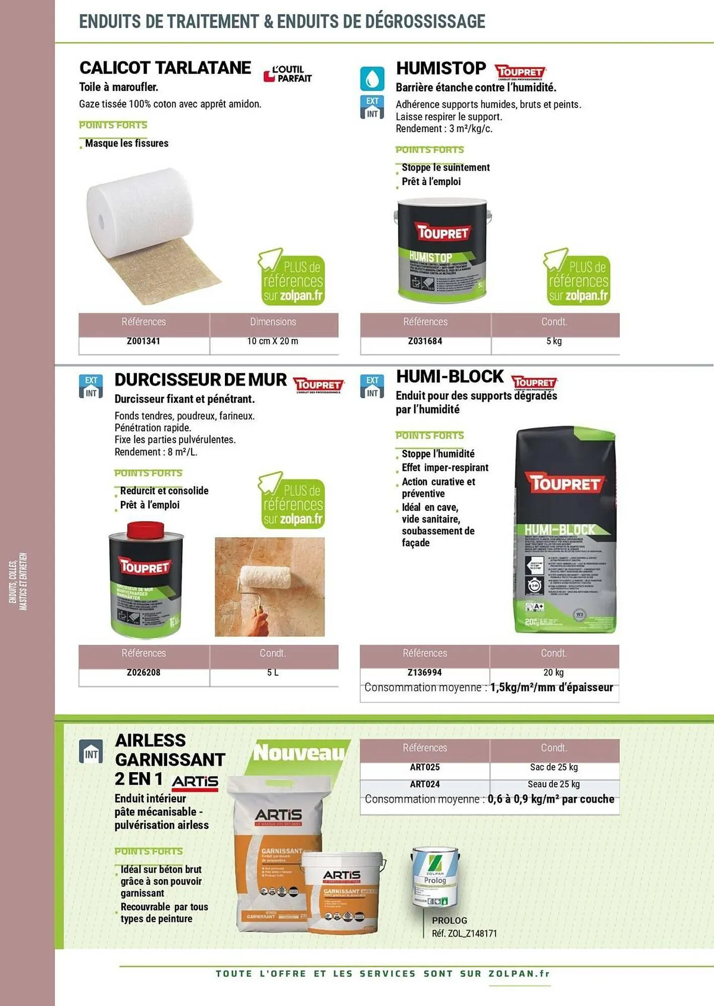 Catalogue Zolpan du 13 janvier au 31 décembre 2025 - Catalogue page 174