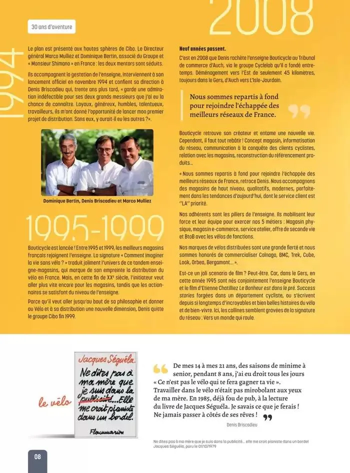 30 ans et plus jeu(a)ne que jamais du 2 mai au 31 décembre 2025 - Catalogue page 8