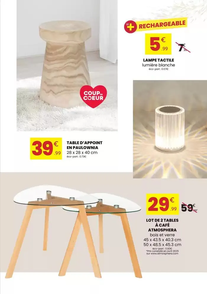 LE MEILLEUR DE LA DÉCO du 7 mai au 18 mai 2025 - Catalogue page 11