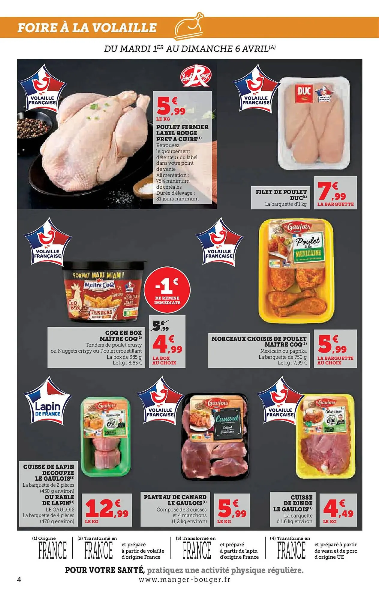 Catalogue Super U du 1 avril au 13 avril 2025 - Catalogue page 4