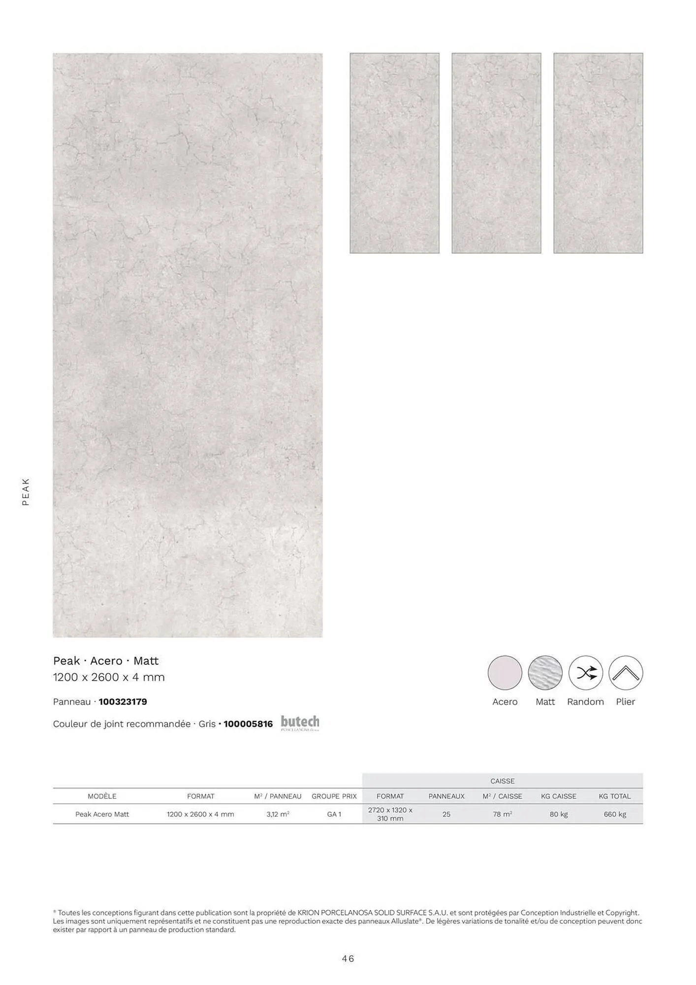 Catalogue Porcelanosa du 27 juin au 31 décembre 2025 - Catalogue page 47