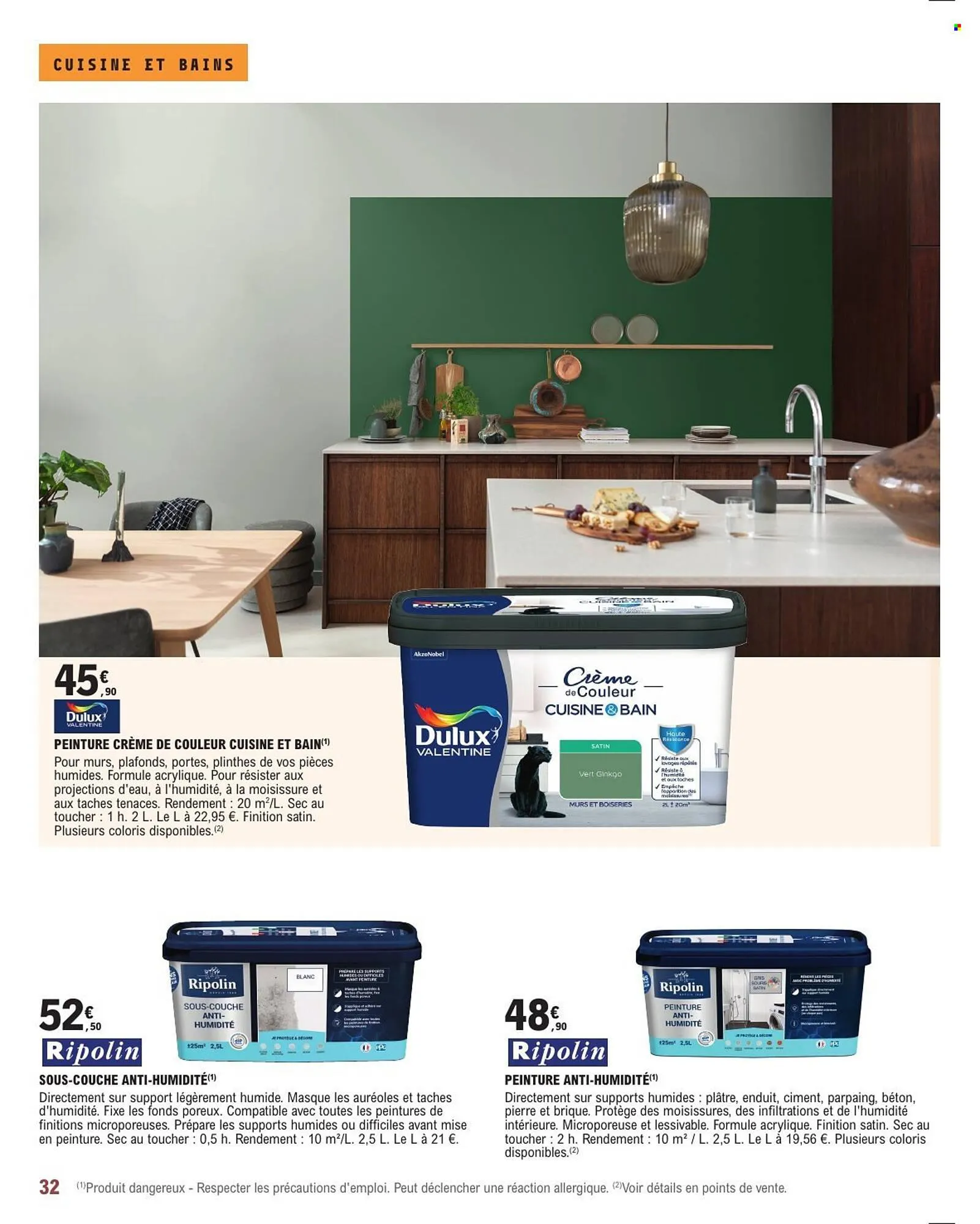 Catalogue E.Leclerc Brico du 20 janvier au 21 février 2026 - Catalogue page 32